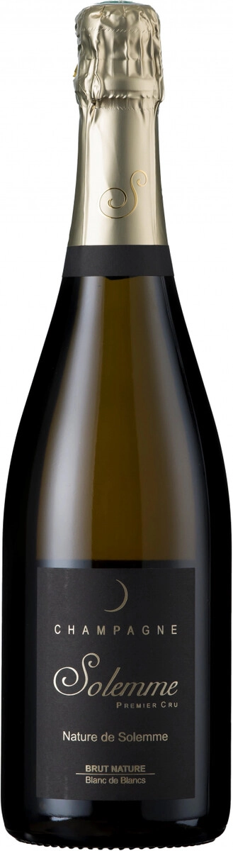 Шампанское "Nature de Solemme" Blanc de Blancs Brut Nature, Champagne AOC