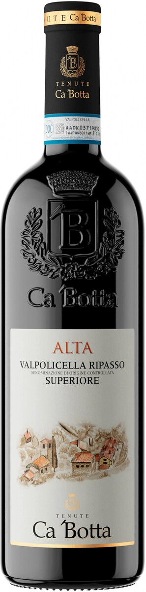 Вино Ca'Botta, "Alta" Valpolicella Ripasso DOC Superiore