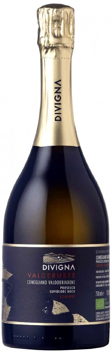 Игристое вино Divigna, "Valderuste" Conegliano Valdobbiadene Prosecco Superiore DOCG