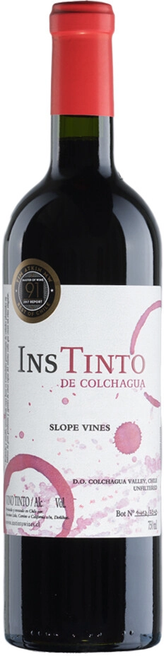 Вино InsTinto de Colchagua, Colchagua Valley DO