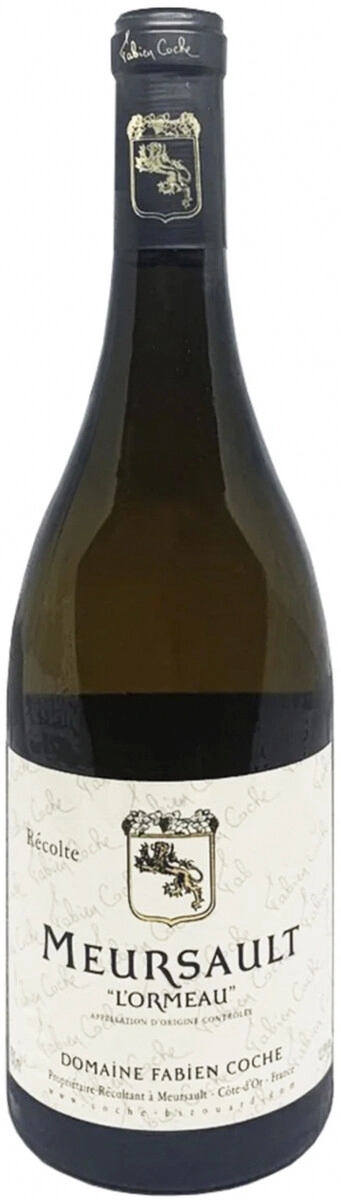 Вино Domaine Fabien Coche, Meursault "L'Ormeau" AOC