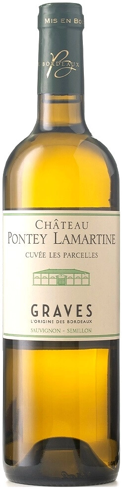 Вино Chateau Pontey Lamartine, "Cuvee les Parcelles" Blanc, Graves AOC