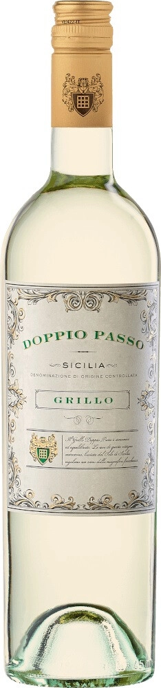 Вино Doppio Passo, Grillo, Sicilia DOC