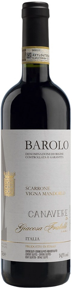 Вино Giacosa Fratelli, Barolo "Scarrone Vigna Mandorlo Canavere" DOCG