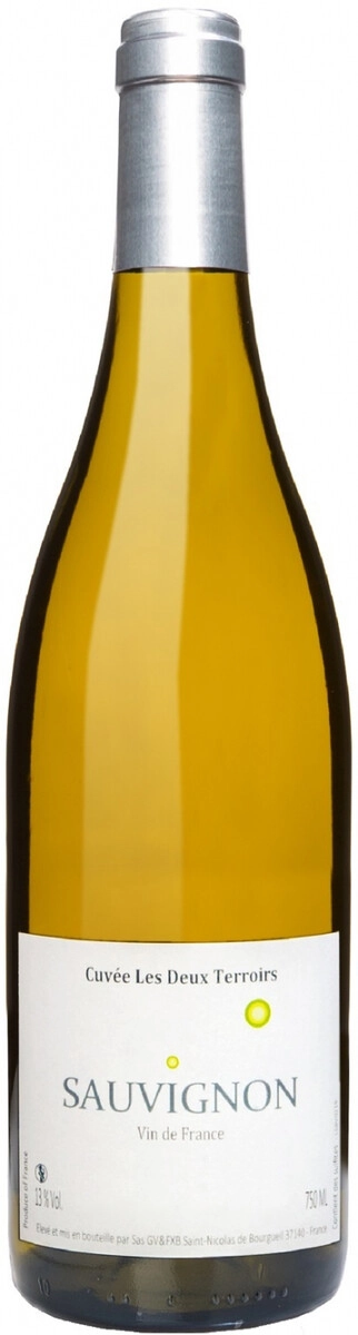 Вино "Cuvee Les Deux Terroirs" Sauvignon VdF